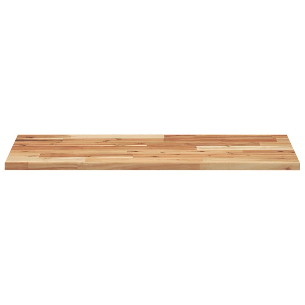 Tischplatte 40x20x2 cm Rechteckig Massivholz Akazie