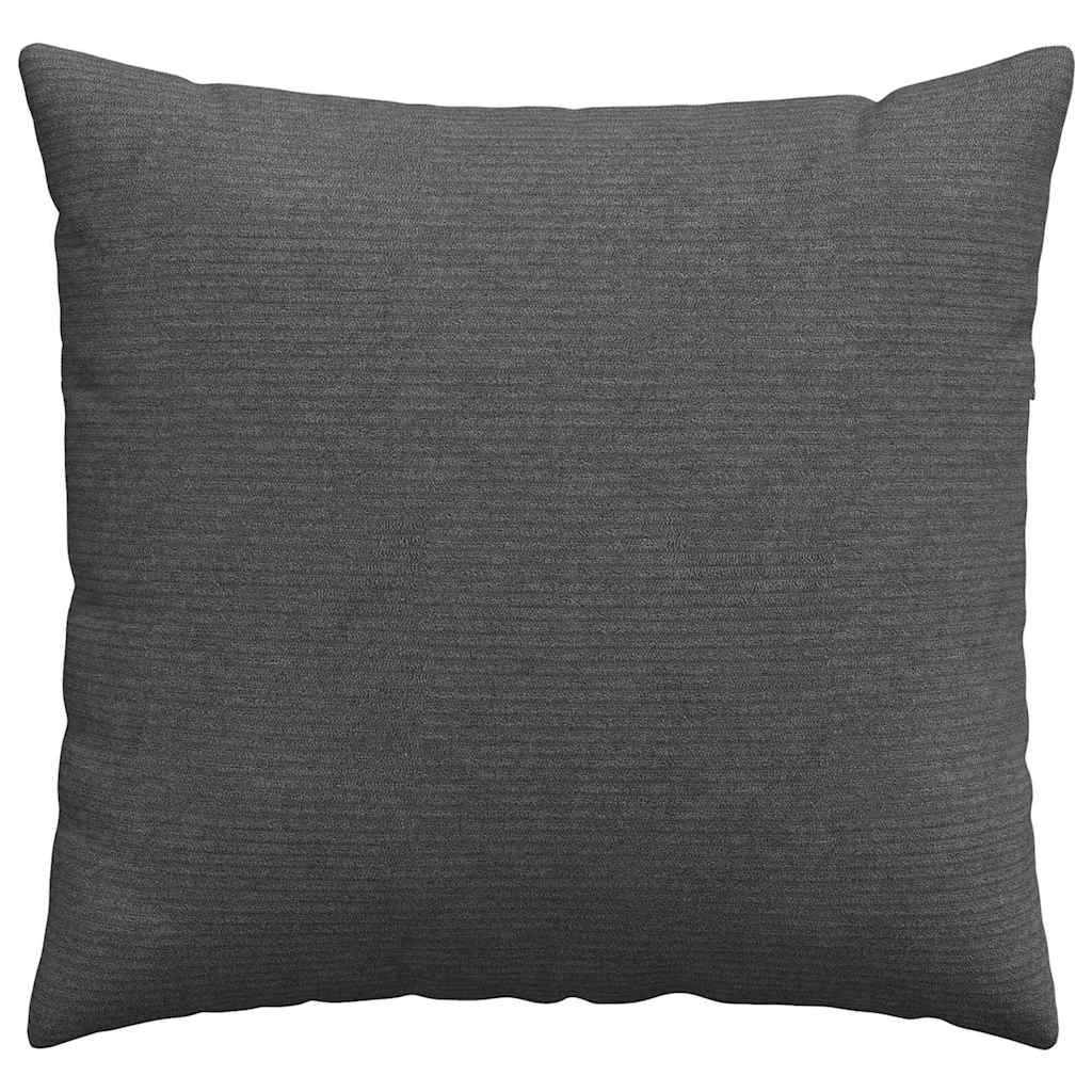 Sofakissen 2 Stück Hellgrau 50 x 30 cm Cordstoff