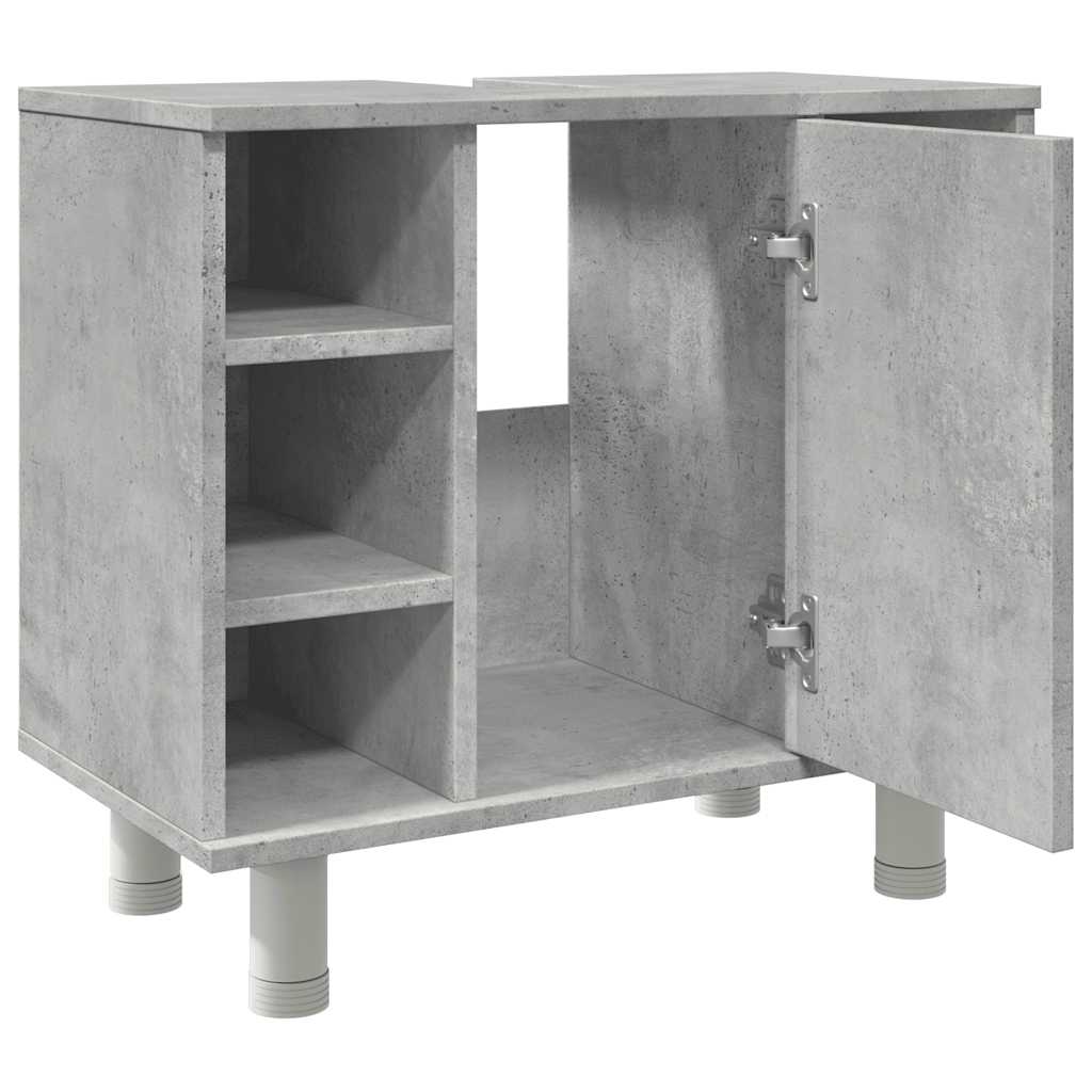 Badezimmerschrank Weiß 60x32x53,5 cm Holzwerkstoff