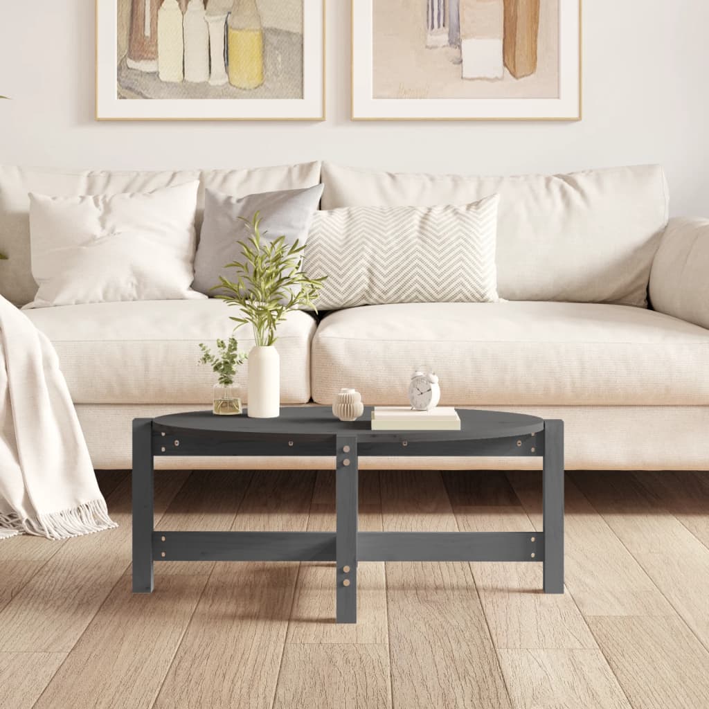 Couchtisch 118x63x45 cm Massivholz Kiefer