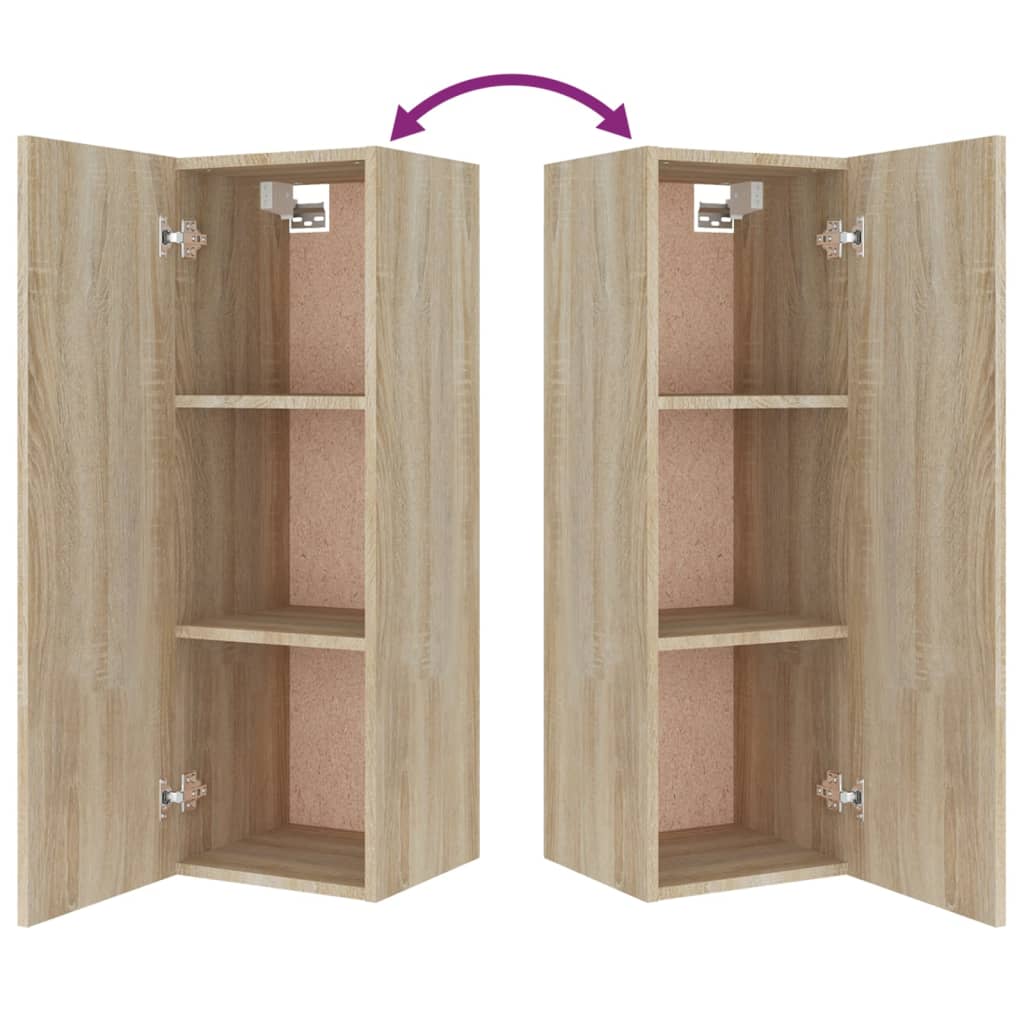 4-tlg. TV-Schrank-Set Weiß Holzwerkstoff