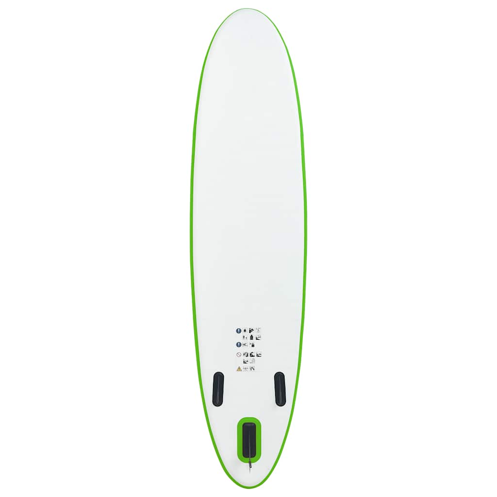 Stand Up Paddle Board SUP Aufblasbar Rot und Weiß
