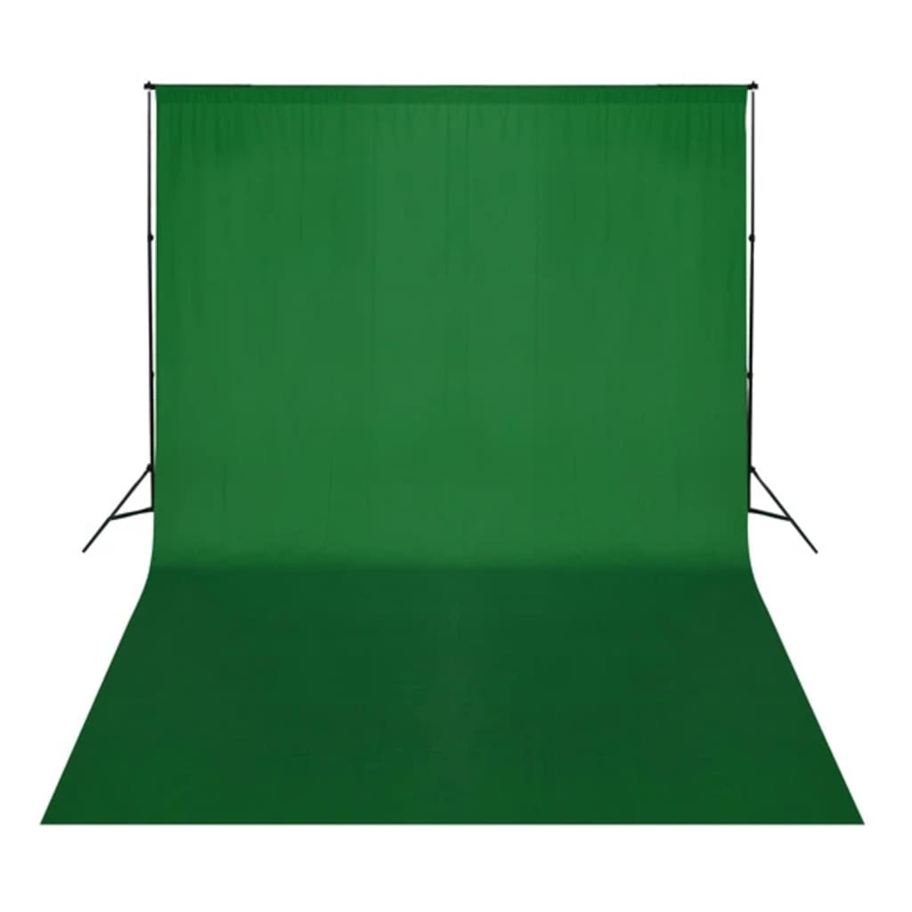 Fotohintergrund ohne Ständer Baumwolle Grün 300x300 Chroma-Key