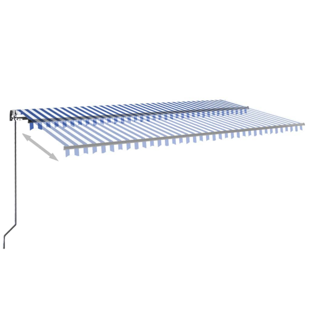 Markise Automatisch Einziehbar 350x250 cm Creme