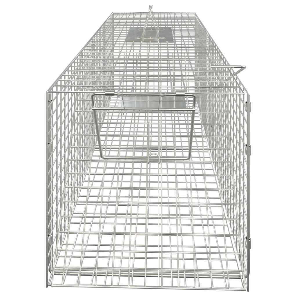 Tierfalle 64,5 x 25 x 26,5 cm Verzinktes Eisen