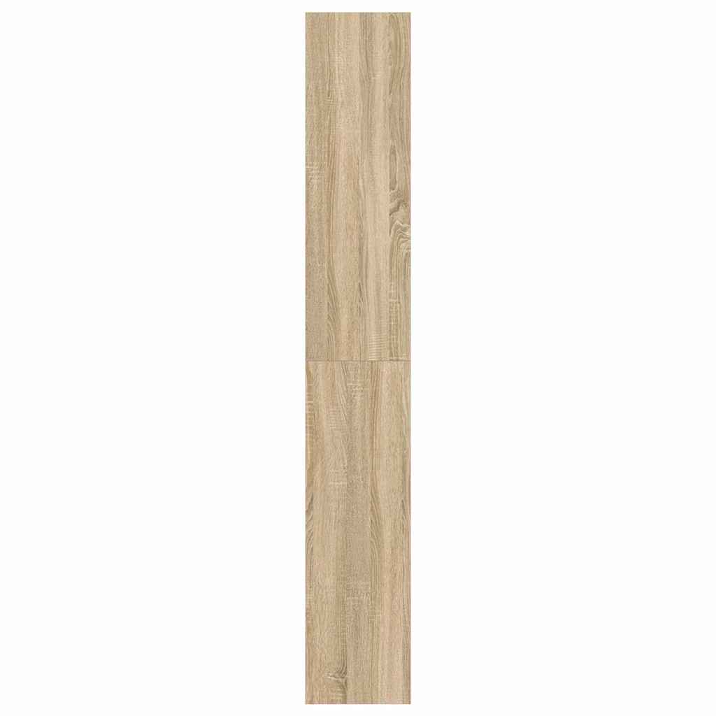 Bücherregal Weiß 100 x 30 x 198 cm Holzwerkstoff
