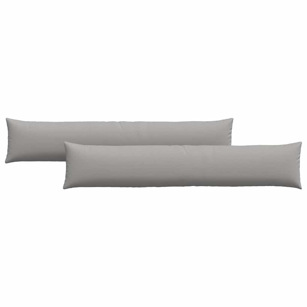 Sofakissen 2 pcs Hellgrau 50 x 30 cm Stoff