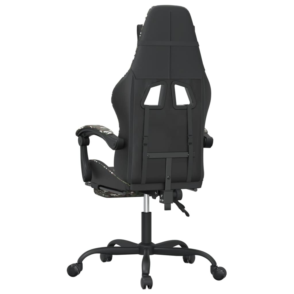 Gaming-Stuhl Drehbar Schwarz und Rot Kunstleder