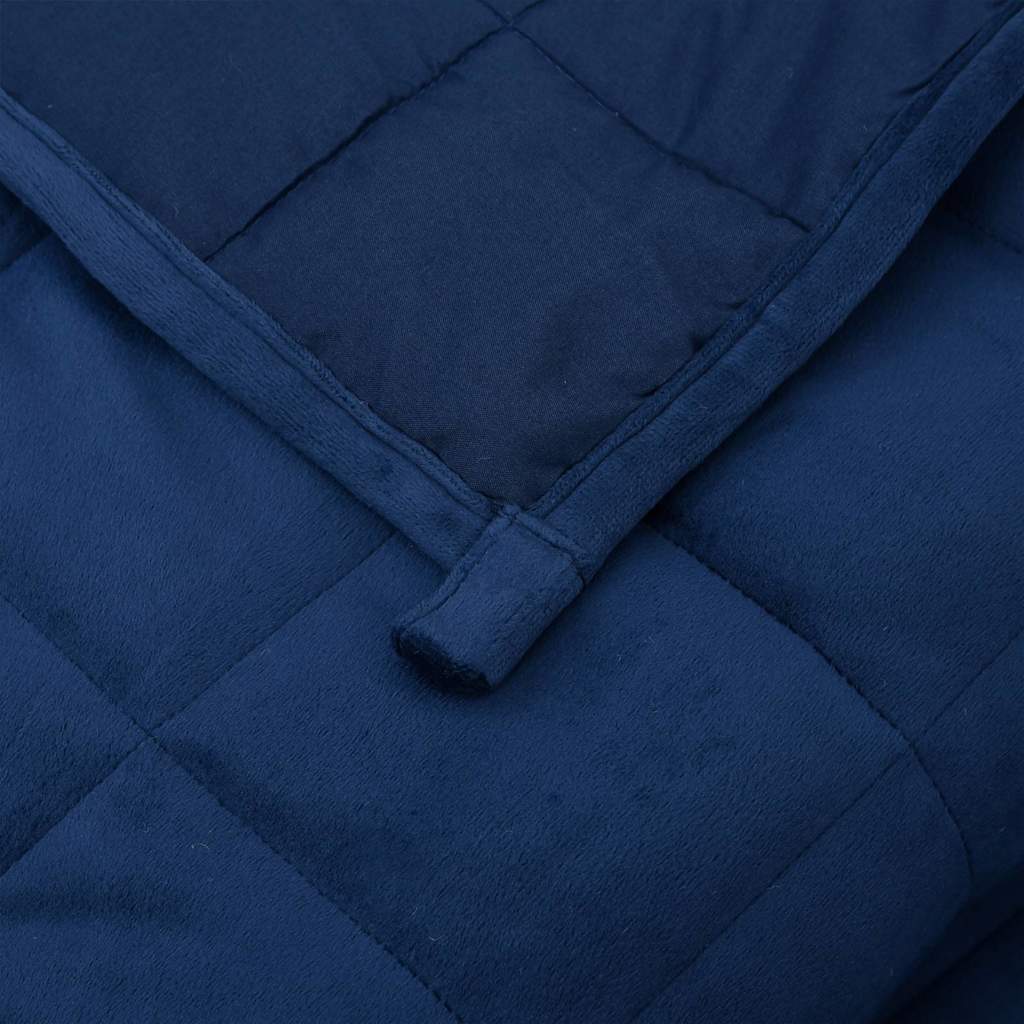 Gewichtsdecke Grau 122x183 cm 5 kg Stoff