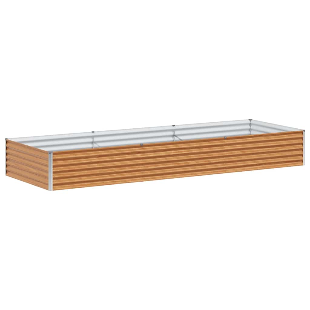 Garten-Hochbeet 100 x 50 x 36 cm Cortenstahl
