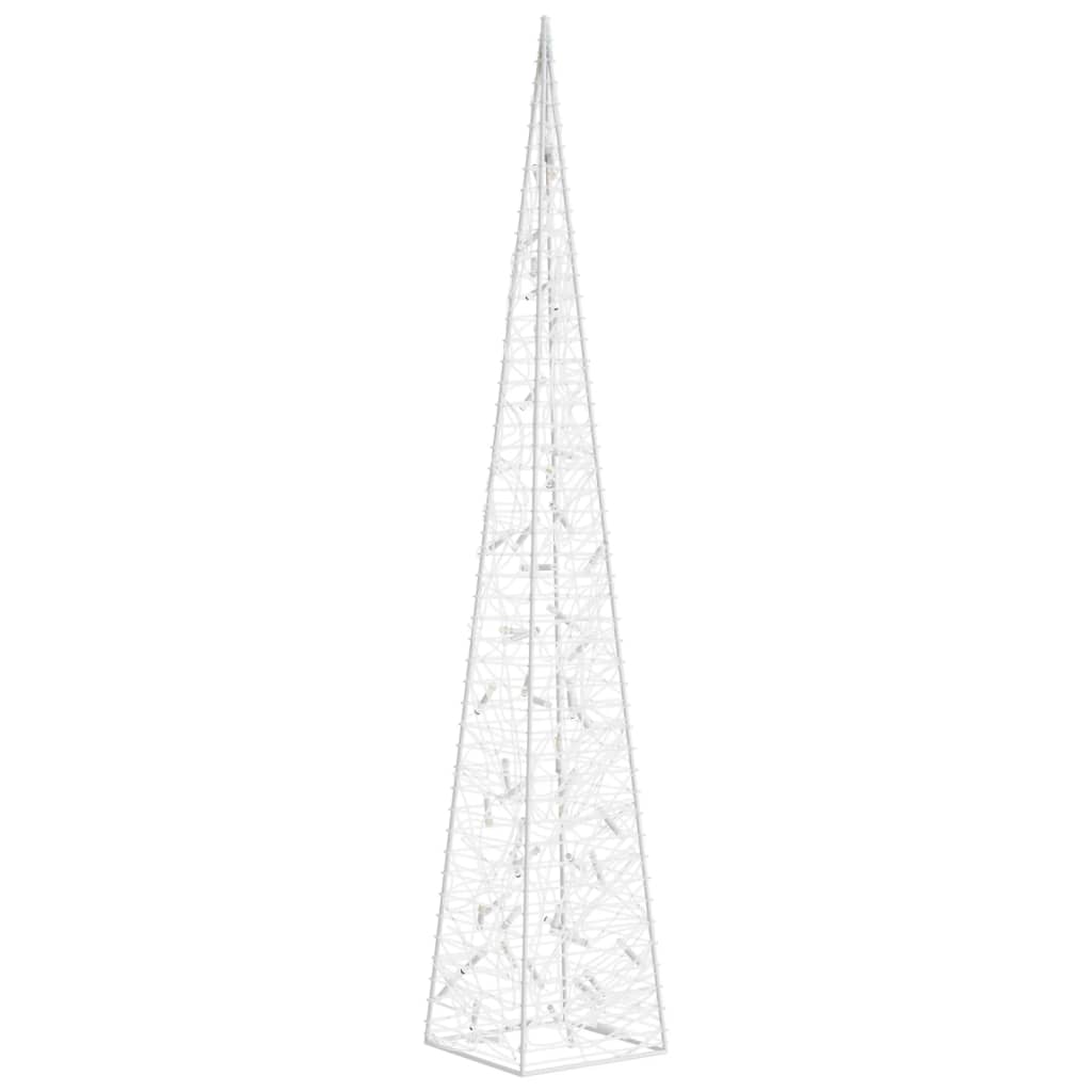 LED-Leuchtkegel Acryl Deko Mehrfarbig 90 cm