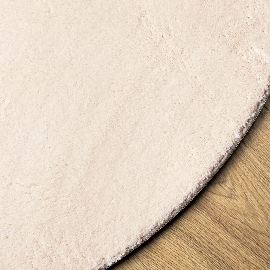 Teppich HUARTE Kurzflor Weich und Waschbar Anthrazit 60x110 cm