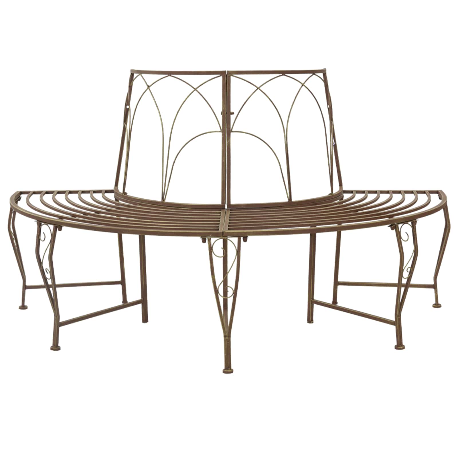 Baumbank 160 cm Stahl