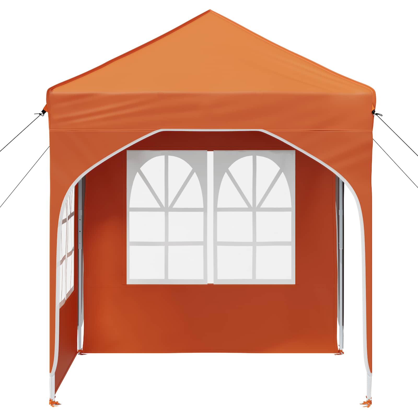 Pop-up Partyzelt 194 x 194 x 245 cm Creme