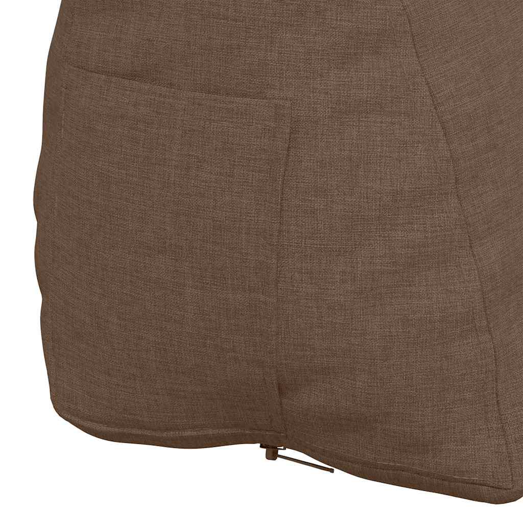 Rückenkissen Hellgrau 45 x 20 x 35 cm Stoff