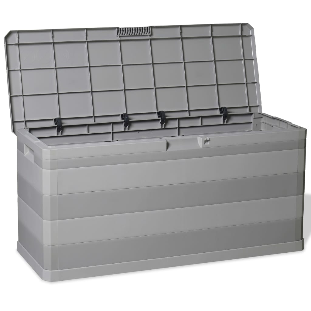 Gartenbox Schwarz 117×45×56 cm