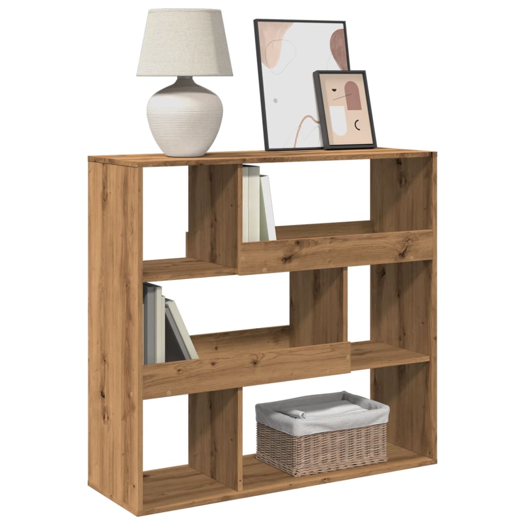 Bücherregal Räuchereiche 100x33x156,5 cm Holzwerkstoff