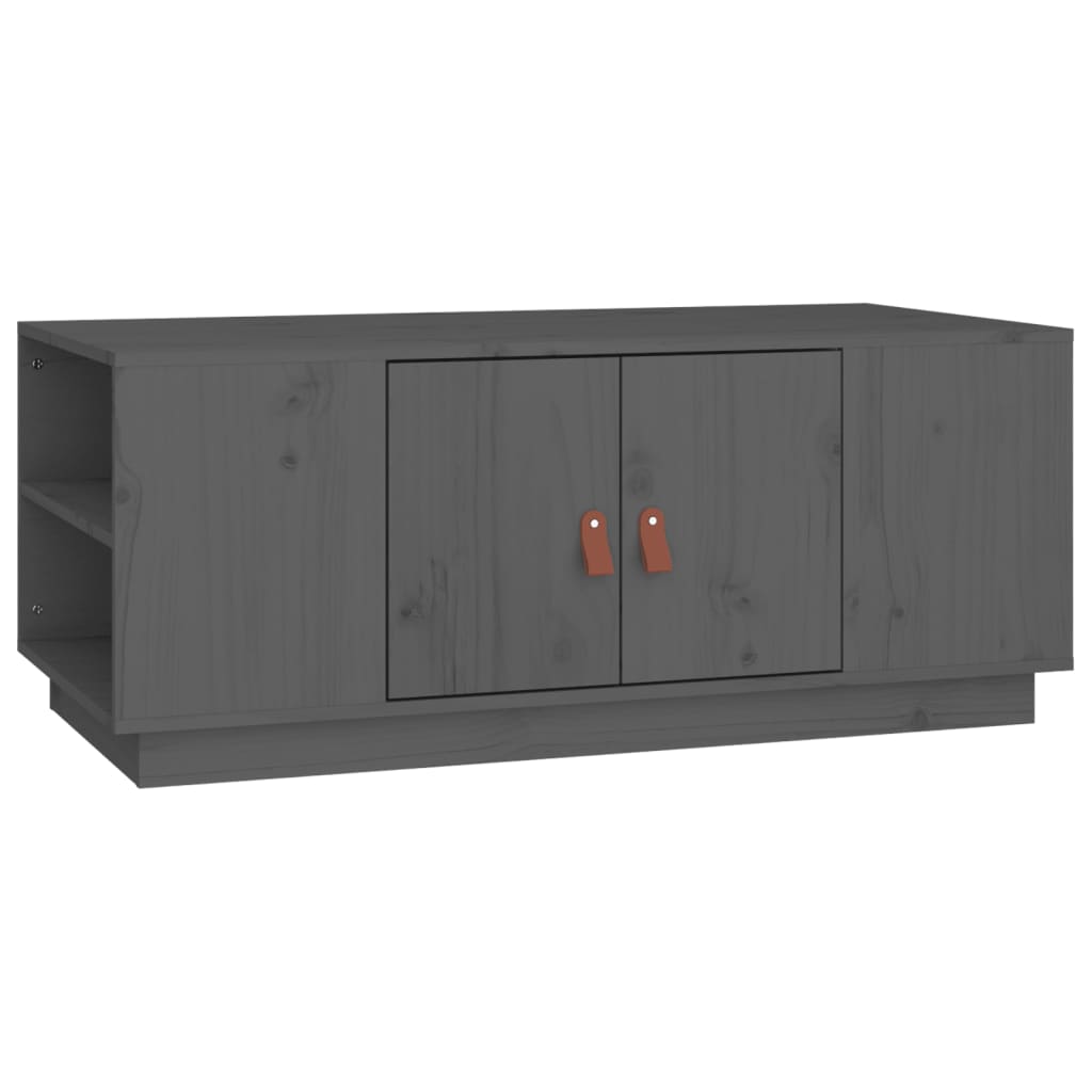 Couchtisch 100x50x41 cm Massivholz Kiefer