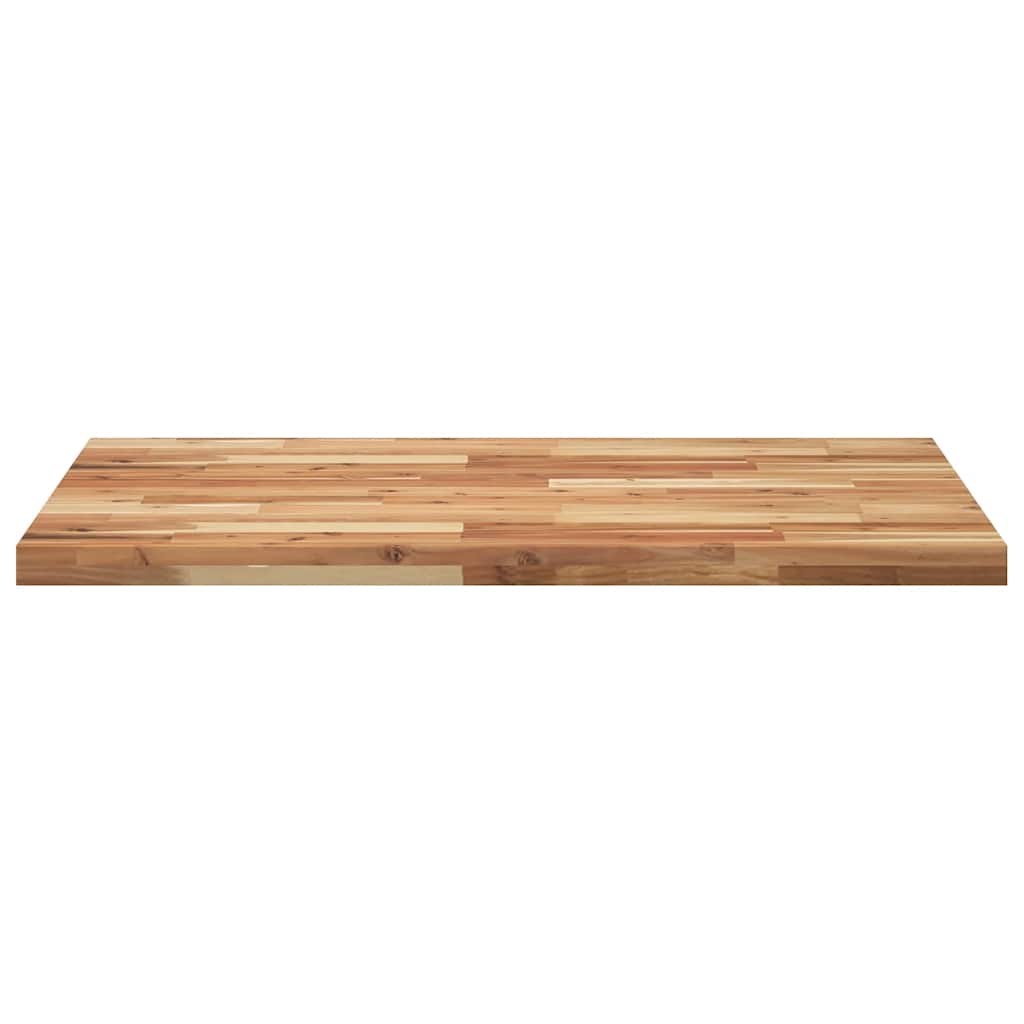 Tischplatte Rechteckig 60x50x2 cm Massivholz Akazie