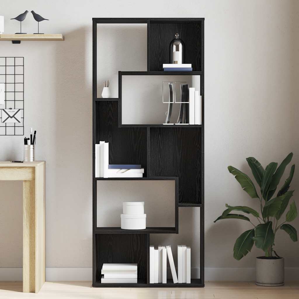 Bücherregal Weiß 67x24x161 cm Holzwerkstoff