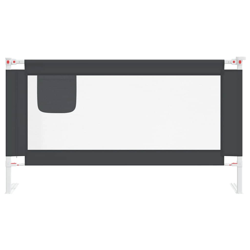 Kleinkind-Bettschutzgitter Grün 90x25 cm Stoff
