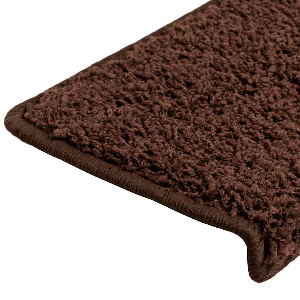 Stufenmatten 15 Stk. 65x21x4 cm Grau Rechteckiger Rand