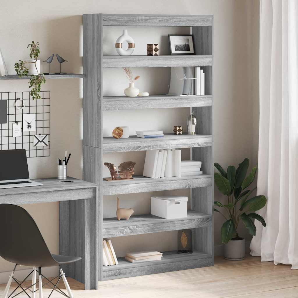 Bücherregal Weiß 100 x 30 x 198 cm Holzwerkstoff