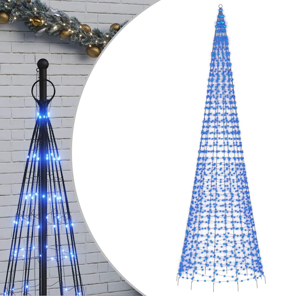 LED-Weihnachtsbaum 200 LEDs Warmweiß 180 cm