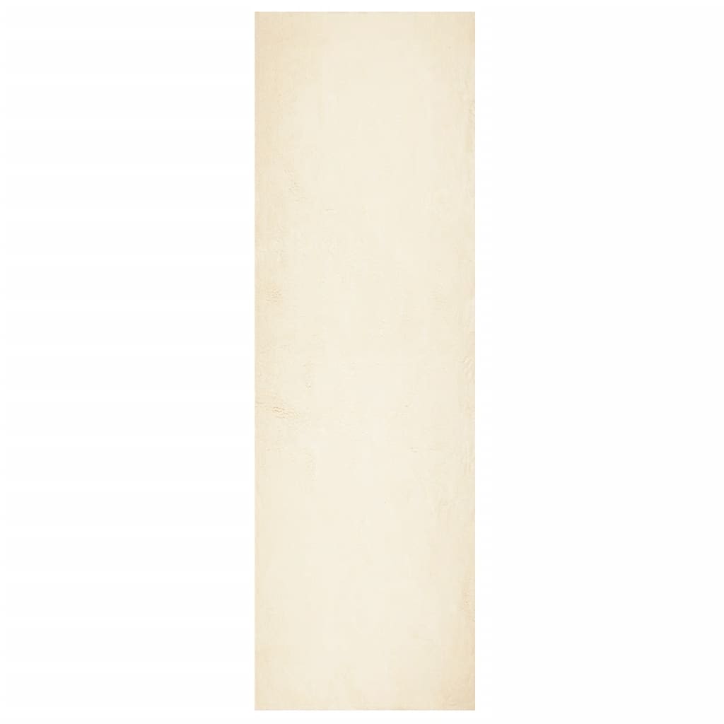 Teppich HUARTE Kurzflor Weich und Waschbar Anthrazit 60x110 cm