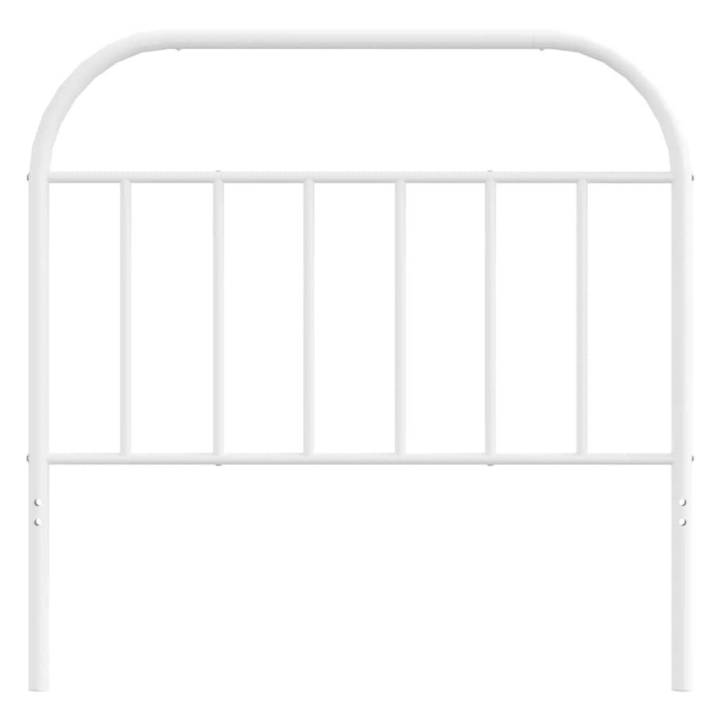 Ersatz-Kopfteil Metall Schwarz 75 cm