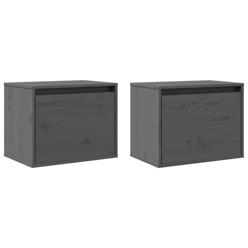 Wandschrank 45x30x35 cm Massivholz Kiefer