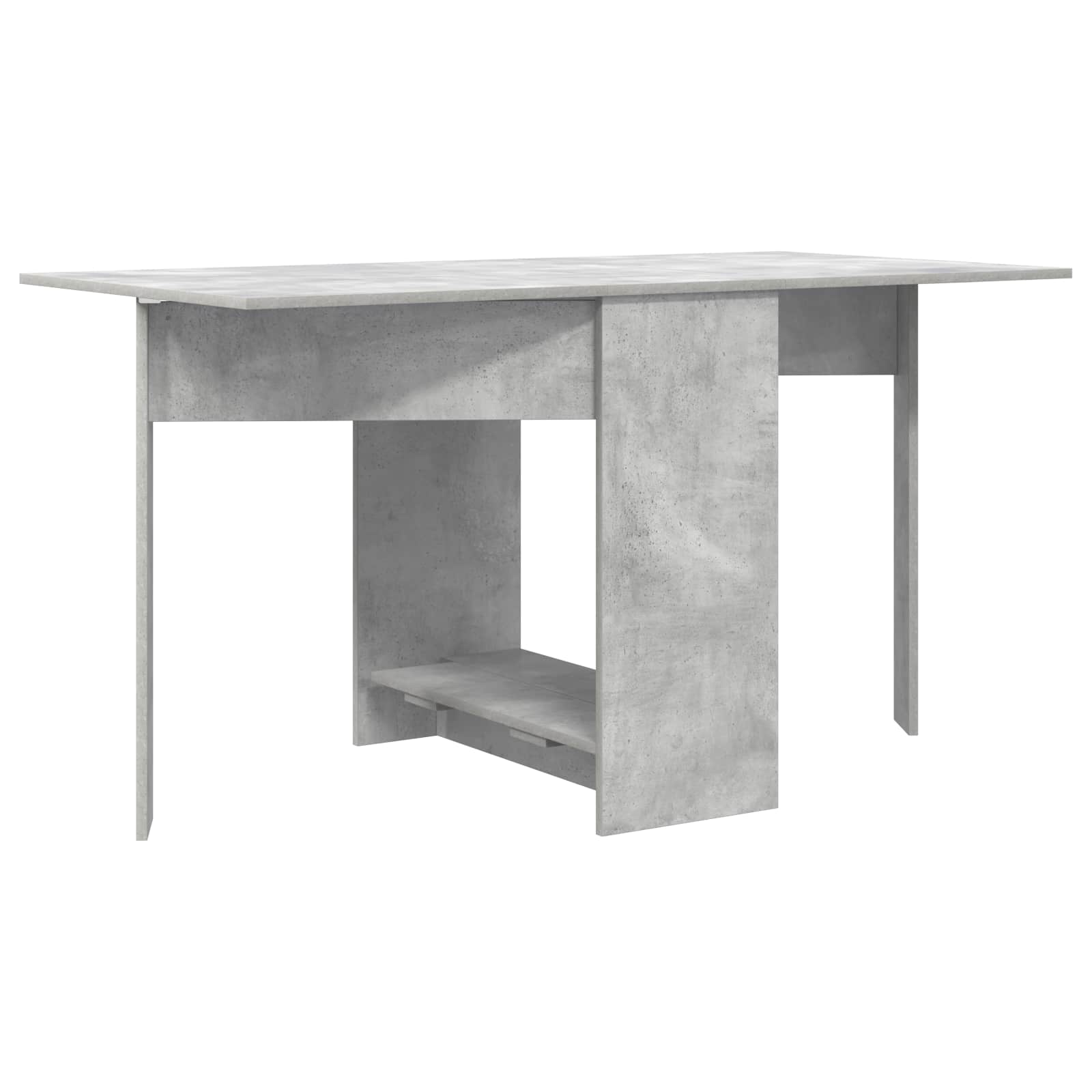 Esstisch 138 x 70 x 73,5 cm Holzwerkstoff Weiß Rechtwinklig