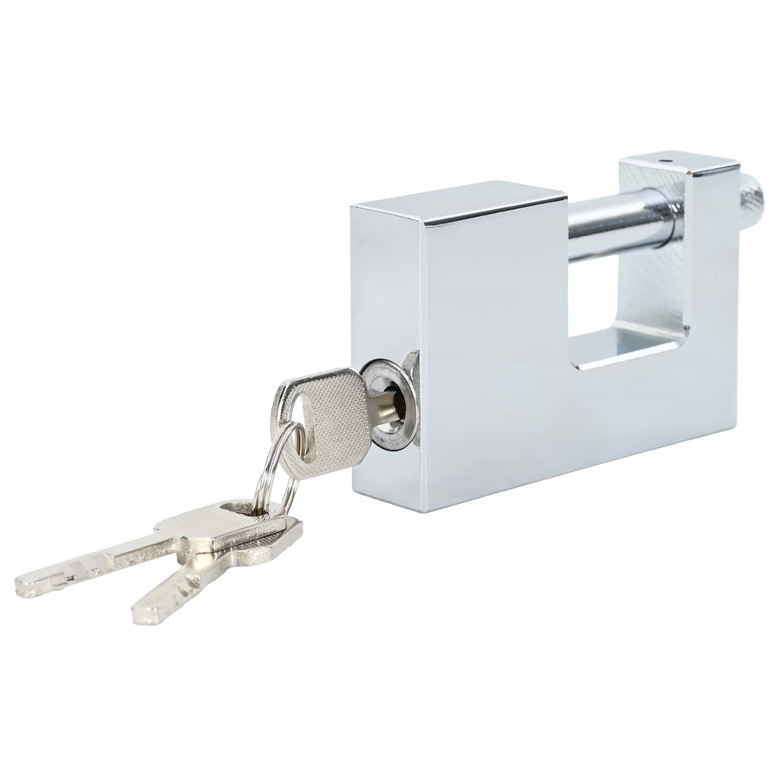 Vorhängeschloss 2 pcs Silber Stahl
