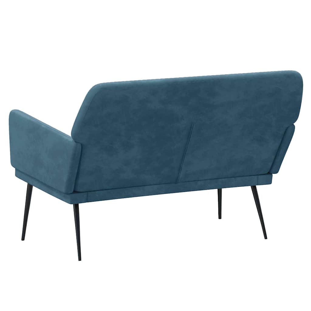 Sitzbank Dunkelgrün 108x79x79 cm Samt
