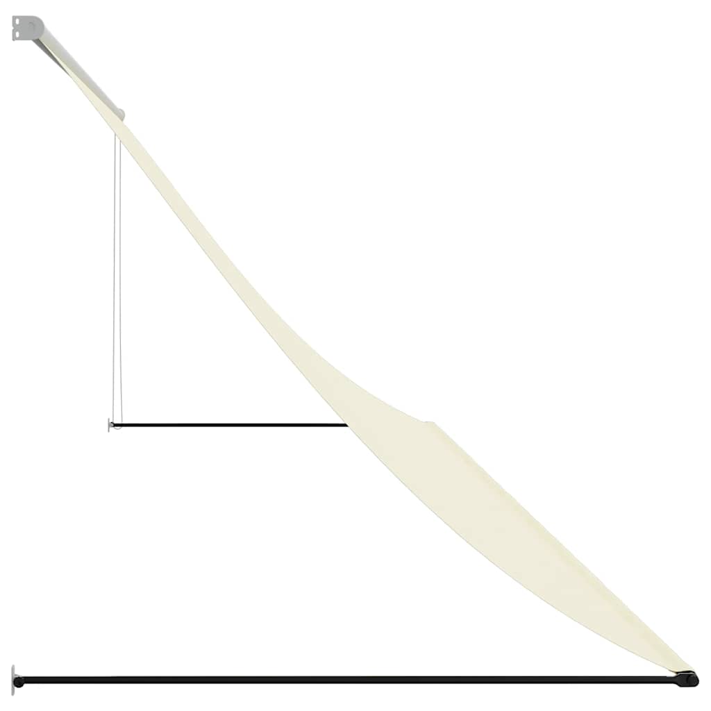 Markise Einziehbar Anthrazit 100x150 cm Stoff und Stahl