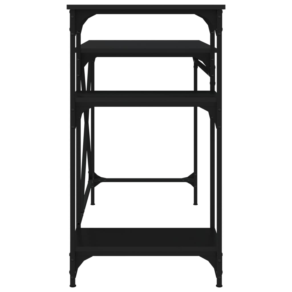 Schreibtisch mit Regal Sonoma-Eiche 135x50x90 cm Holzwerkstoff