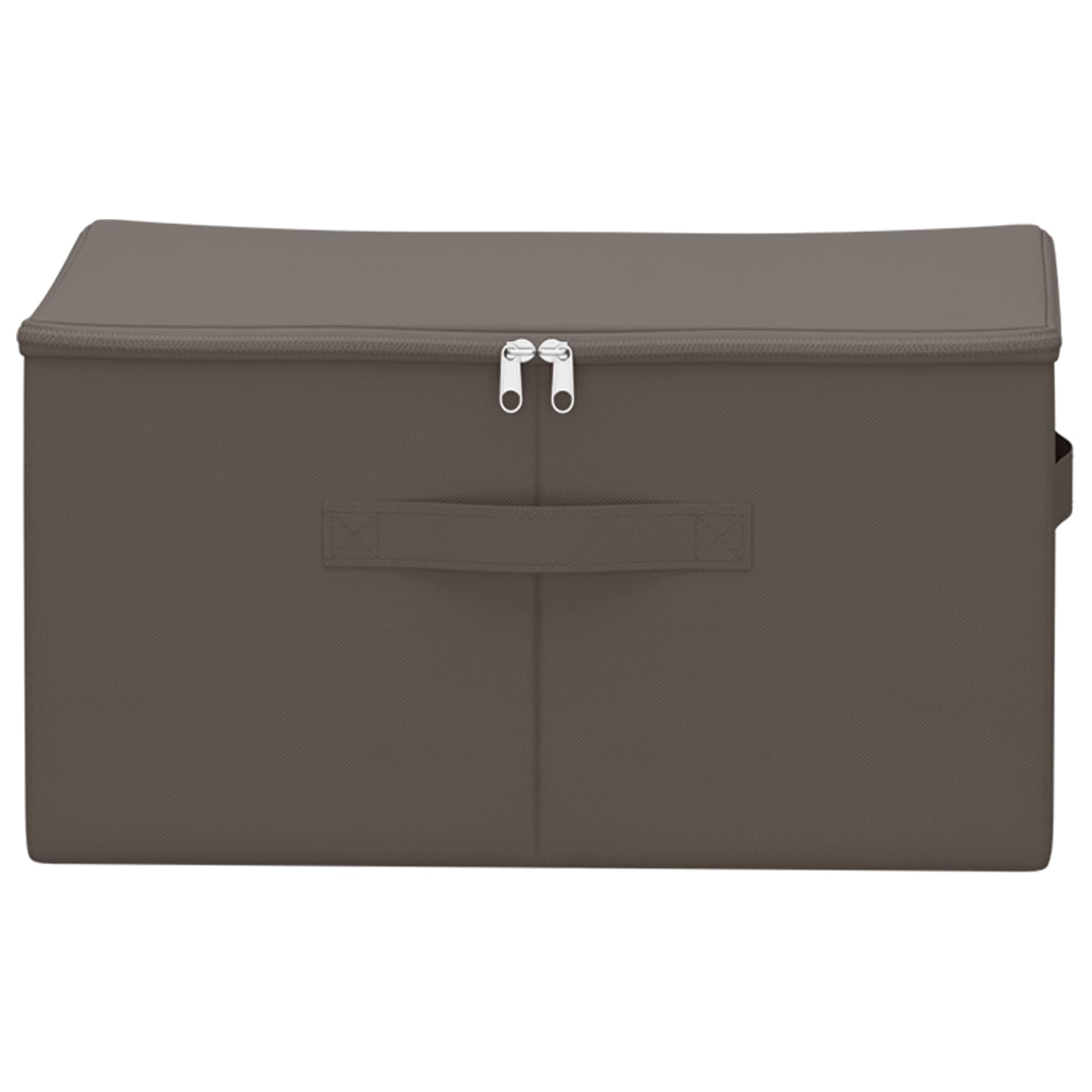Aufbewahrungsbox Stoff 50x30x25 cm Anthrazit
