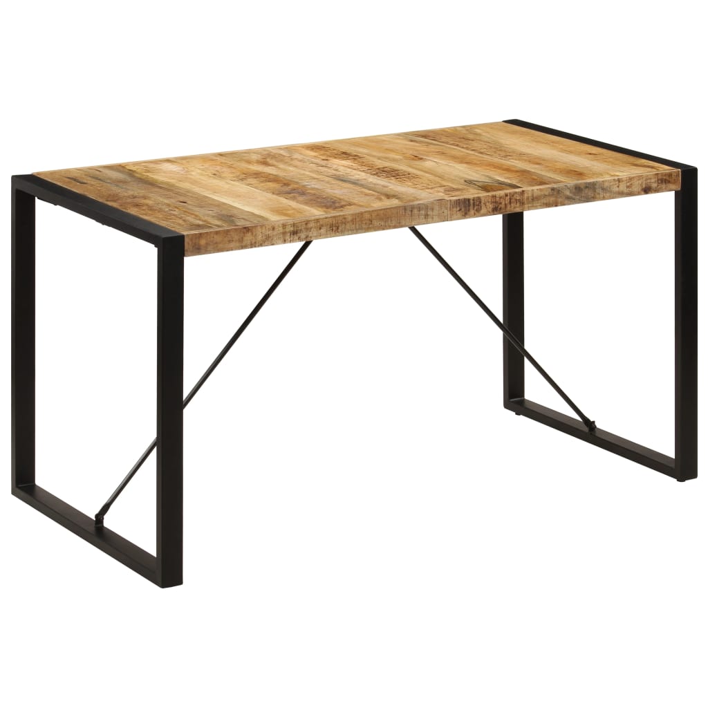 Esstisch 220x100x75 cm Massivholz Akazie