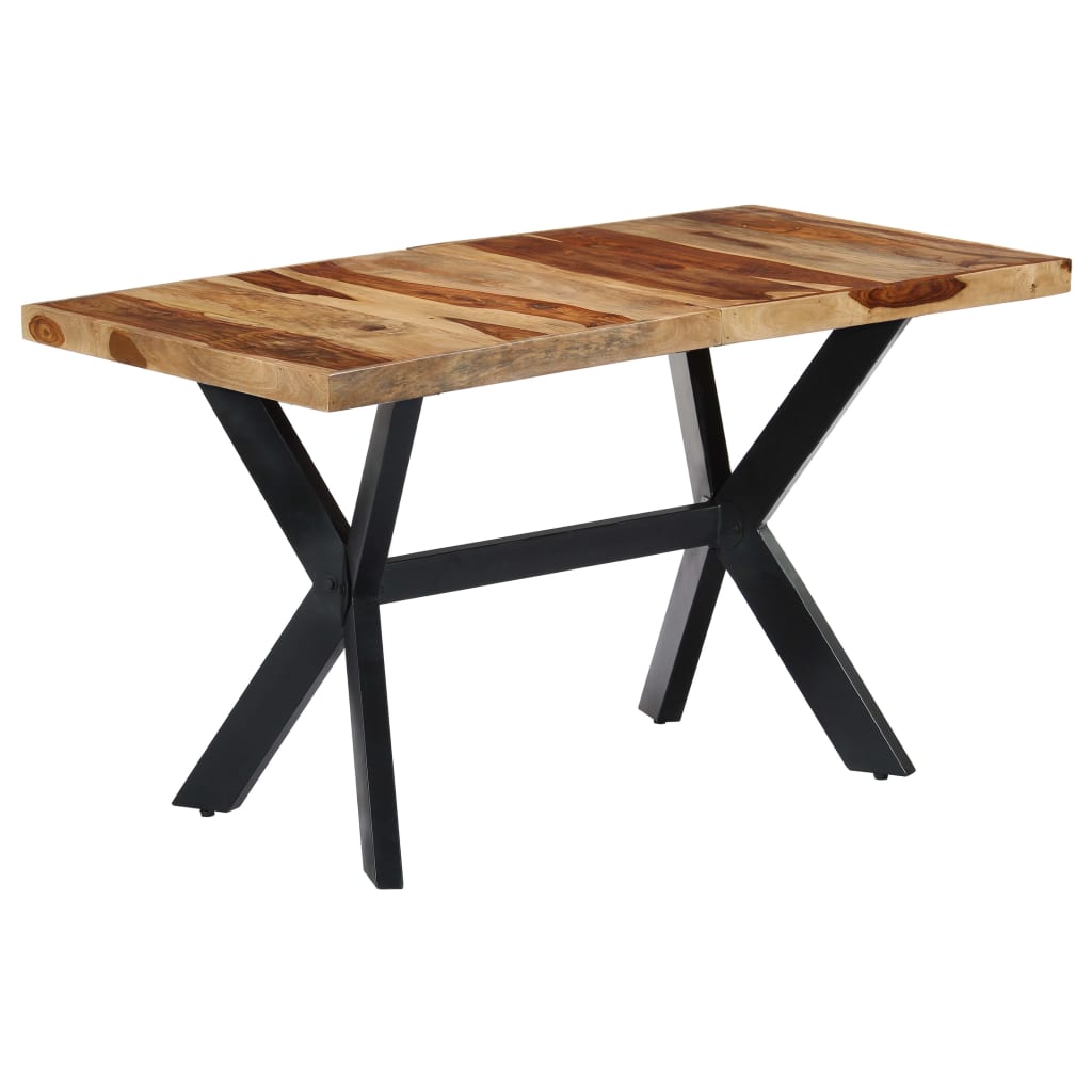Esstisch Massivholz Mango und Stahlgestell 180 cm