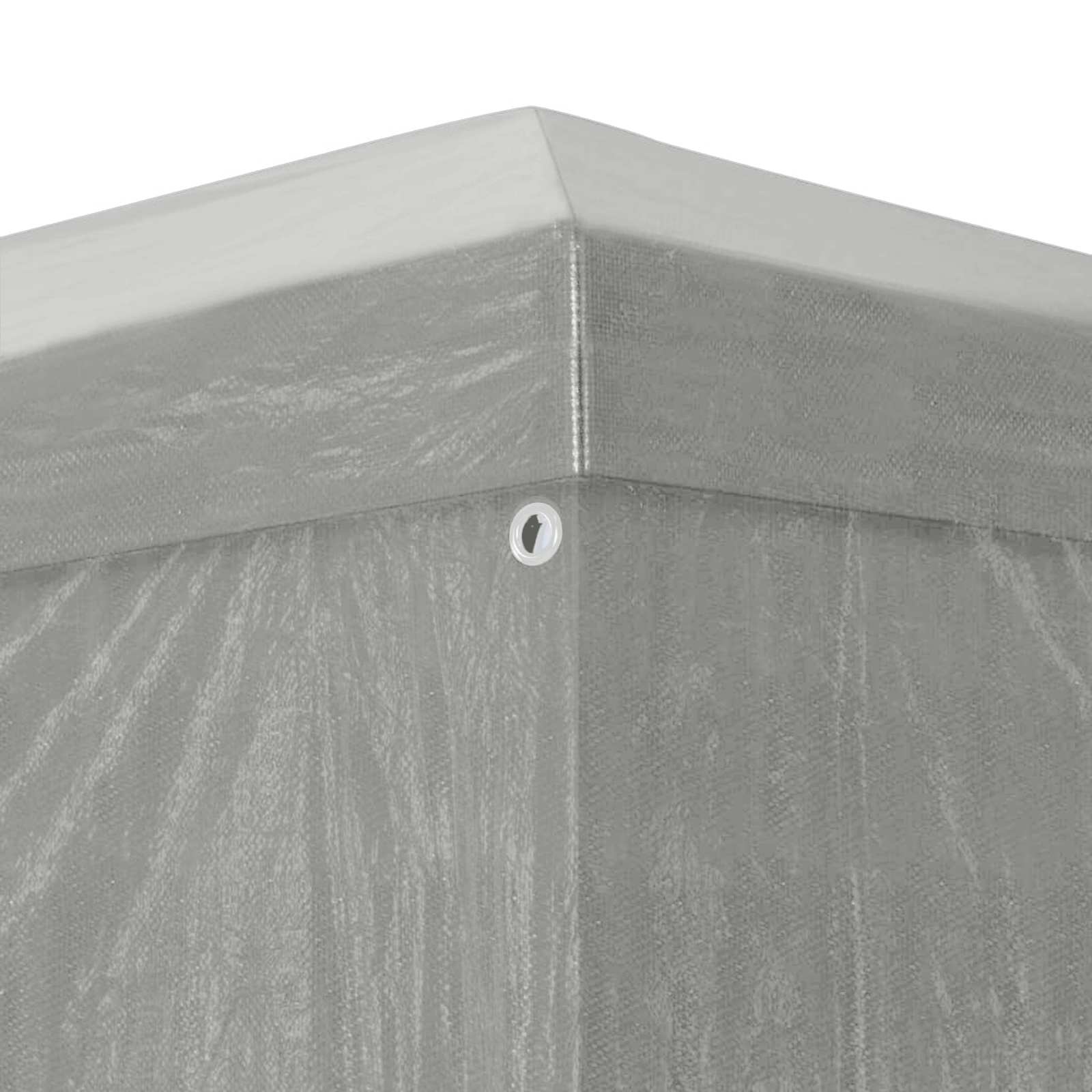 Party-Zelt 400 x 300 x 255 cm Rot PE und Stahl