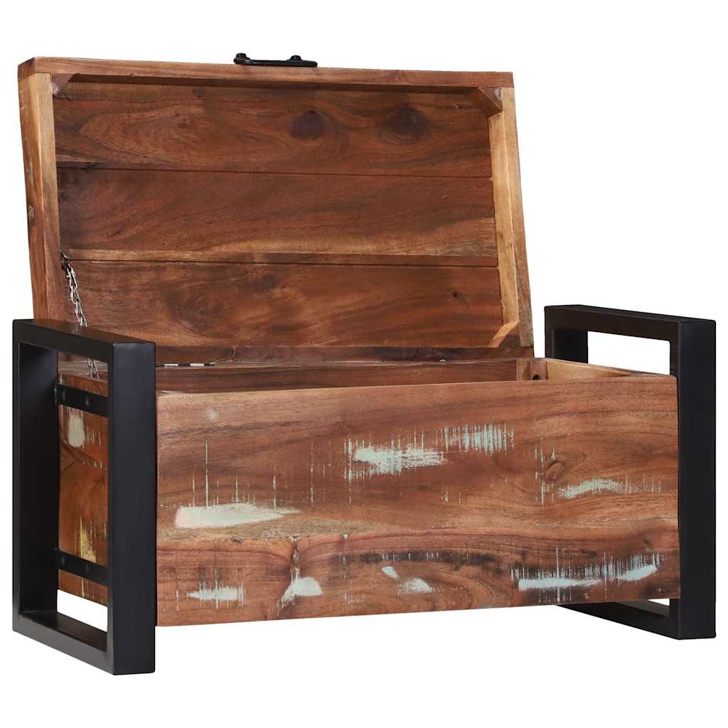 Aufbewahrungs-Truhen Braun 40 x 30 x 30 cm Massivholz Mango