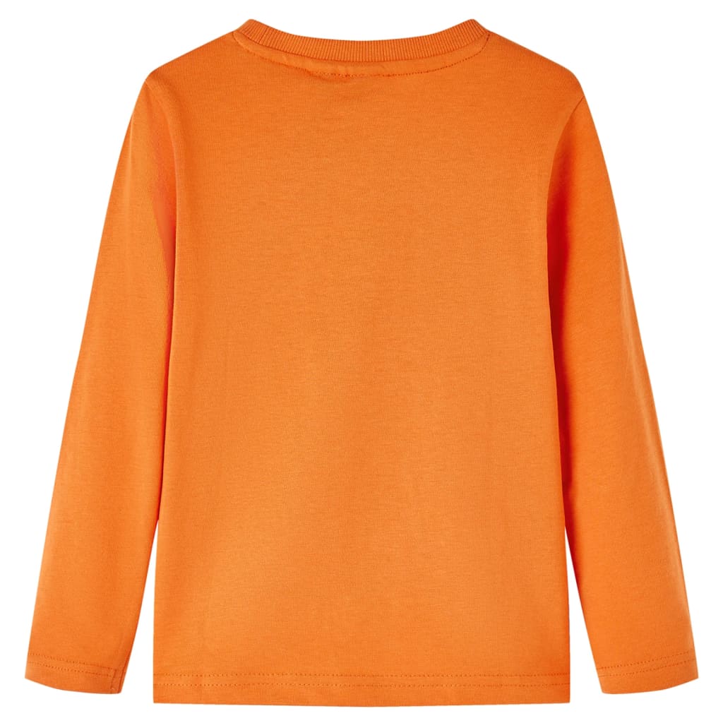 Kinder-Langarmshirt Marineblau 92