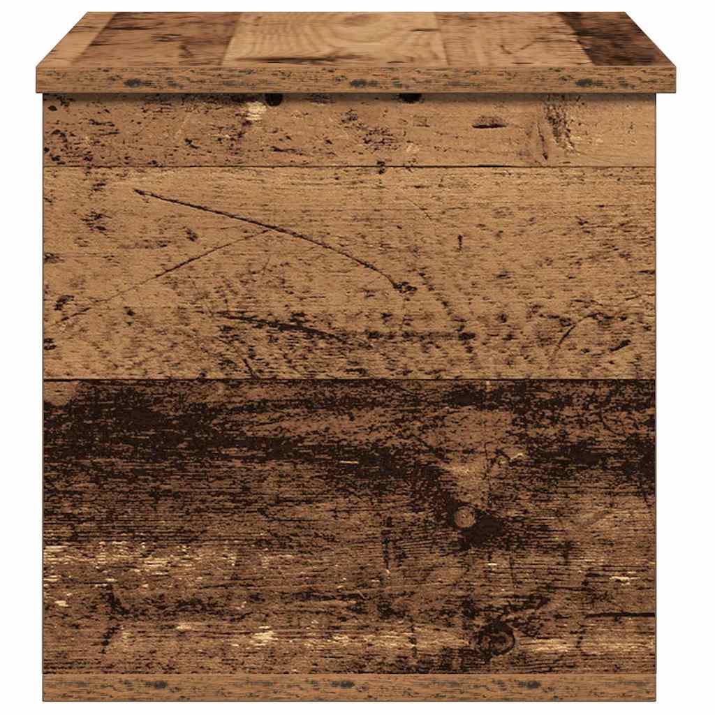 Aufbewahrungstruhe Weiß 84x42x46 cm Holzwerkstoff