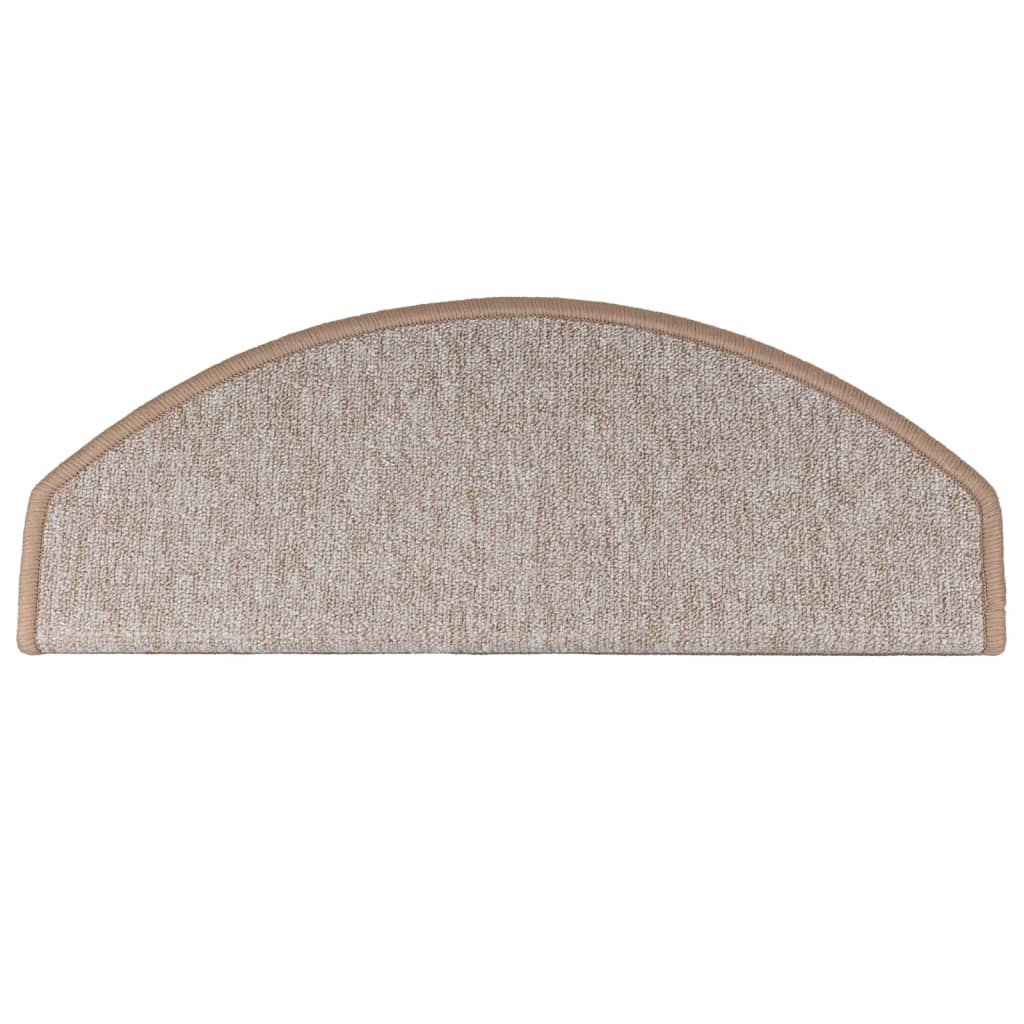 Stufenmatten 15 Stk. 56x17x3 cm Anthrazit Halbrund