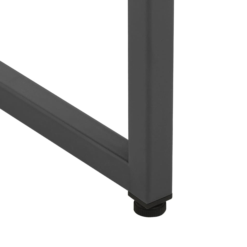 Highboard Weiß 80x35x135 cm Stahl