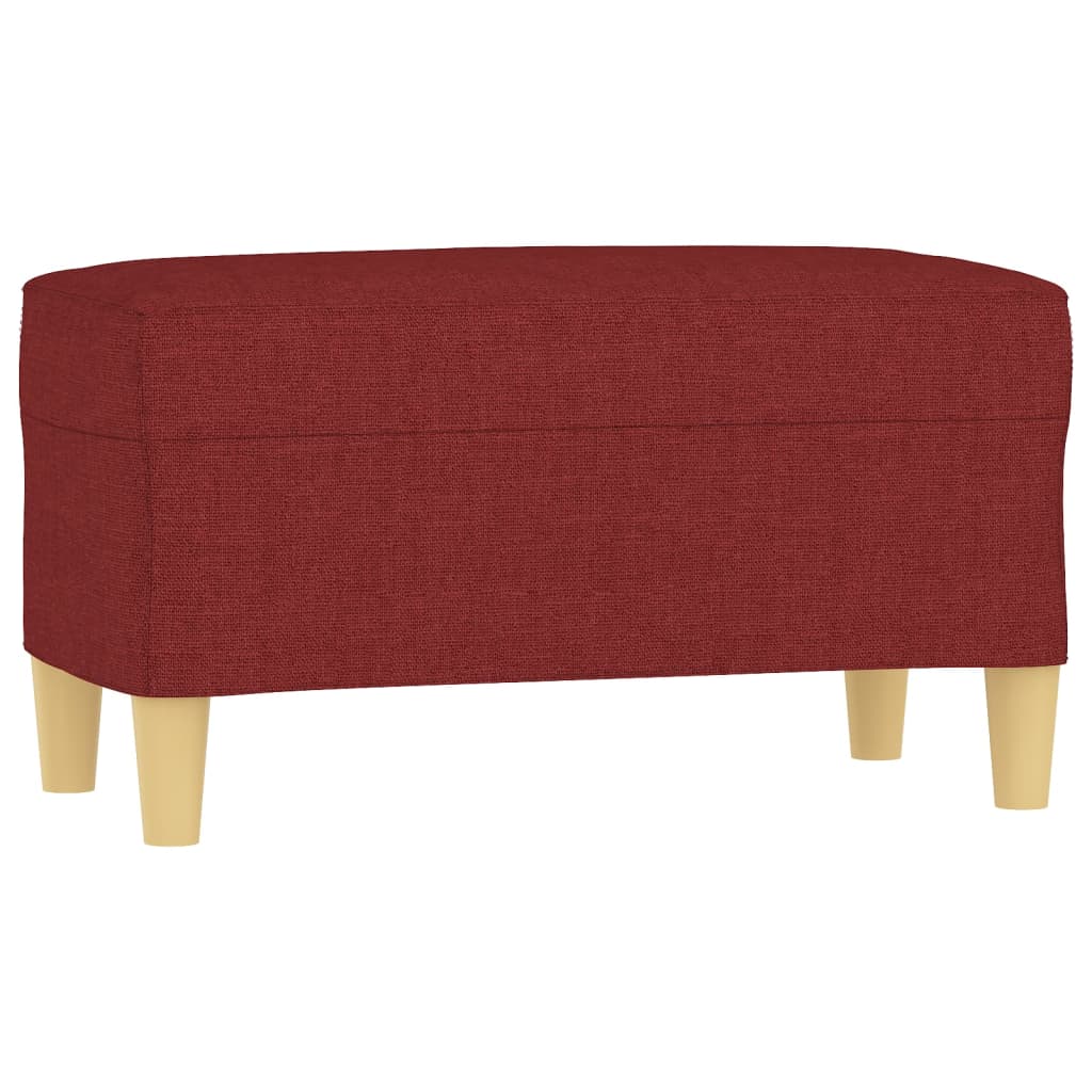 Sitzbank Hellgrau 70x35x41 cm Stoff