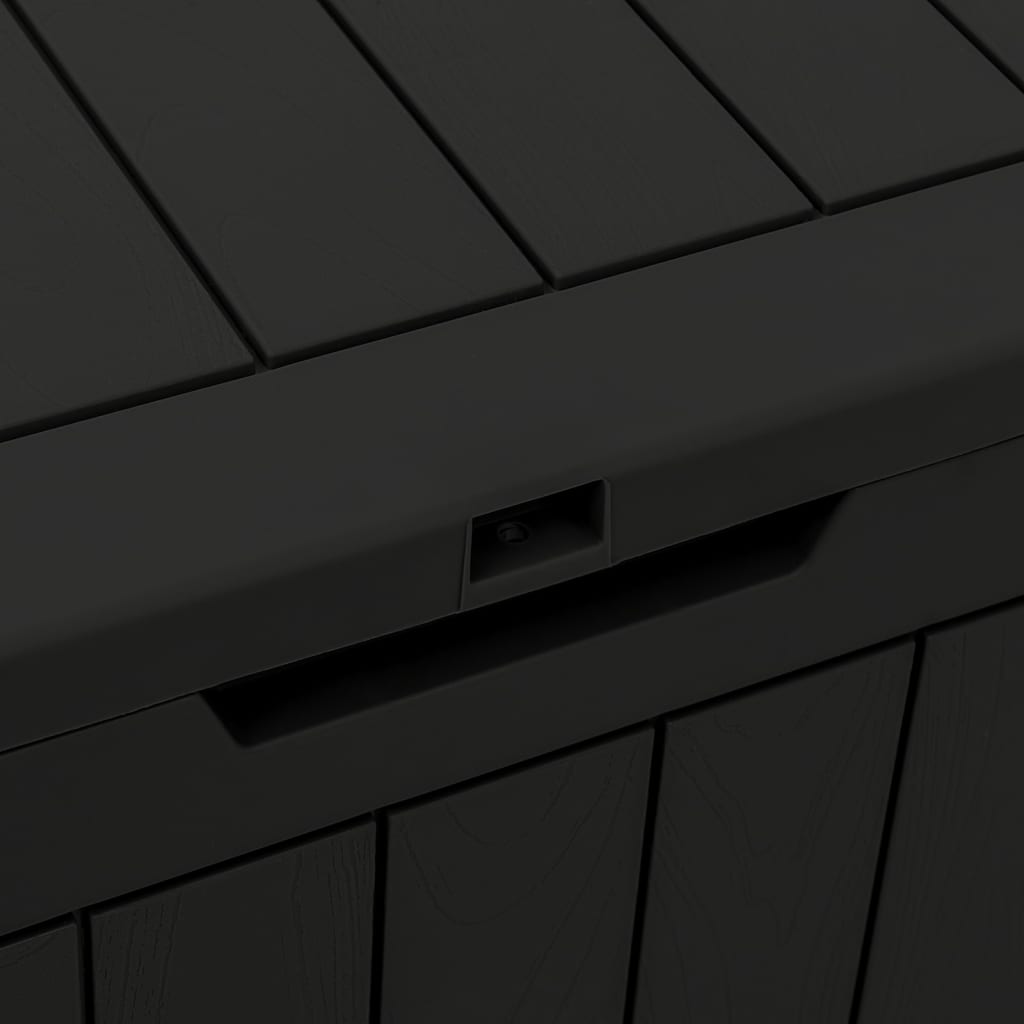 Gartenbox Grau 55,5x43x53 cm Polypropylen
