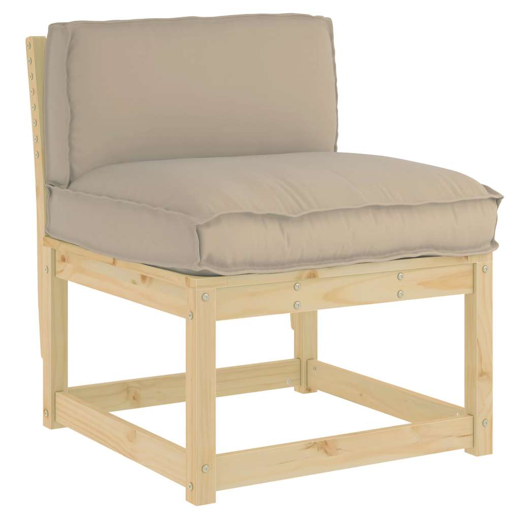 Kissen Anthrazit 70 x 40 x 12 cm Oxford-Stoff
