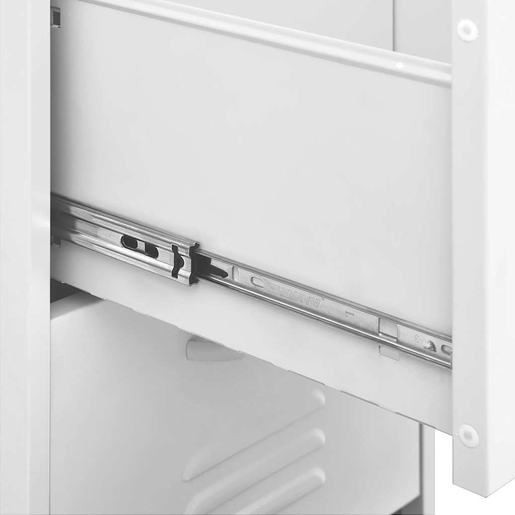 Beistellschrank Olivgrün 42,5x35x101,5 cm Stahl