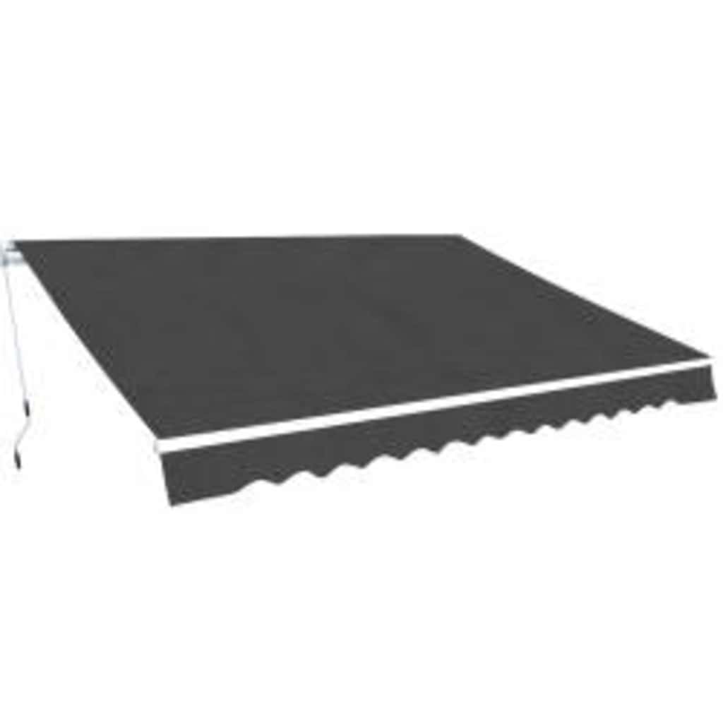 Gelenkarmmarkise 600 cm Blau/Weiß